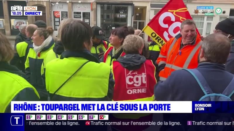 Rhône : Toupargel met la clé sous la porte