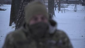 Léon, ici à Kiev, s'est engagé au sein de la Légion étrangère ukrainienne en 2022
