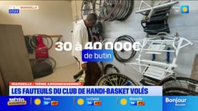 Marseille: des fauteuils du club de handi-basket volés, une cagnotte lancée