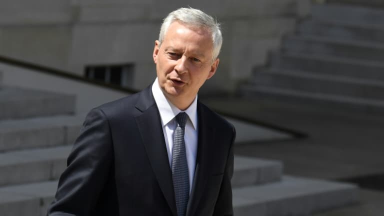 Le ministre de l'Economie et des Finances, Bruno Le Maire, à l'Elysée le 29 juillet 2022
