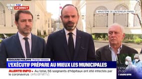 Édouard Philippe: "Nous veillons à limiter les risques pour les Français" pour les municipales