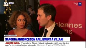 Isabelle Saporta annonce son ralliement à Cédric Villani 