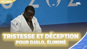JO 2024 / Judo : La plaie ne se refermera pas "en une semaine" pour Djalo, anéanti par son élimination en 1/8es