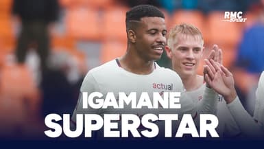 Lorient 1-7 Lille : "Igamane c'est top" encense Genesio