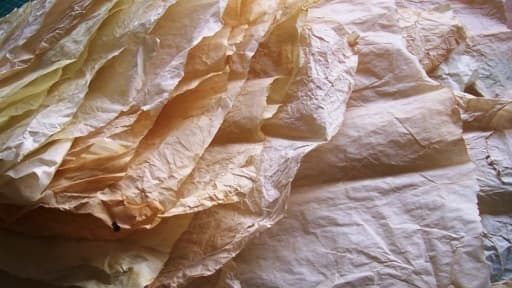Moins de la moitié du papier consommé est recyclé.