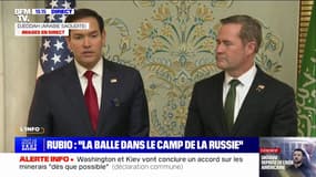 Marco Rubio, secrétaire d'État des États-Unis, au sujet de la Russie: "Avant de négocier, il faut arrêter de se tirer dessus"