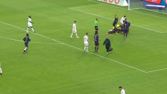 L'inquiétude pour Kouyaté, KO lors de Marseille-Montpellier