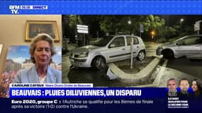 Caroline Cayeux, maire DVD de Beauvais: "Je n'ai jamais vu des intempéries de cette violence" en 20 ans