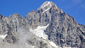 L'Argentière, dans le massif du Mont-Blanc, ici le 11 août 2009.
	
