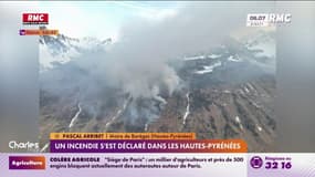 Un incendie s'est déclaré dans les Hautes-Pyrénées