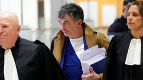 L'animateur vedette de télévision et agent immobilier Stéphane Plaza au tribunal correctionnel de Paris, le 9 janvier 2025