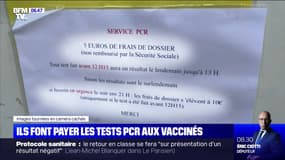 Des professionnels de santé facturent illégalement des tests PCR aux personnes vaccinées