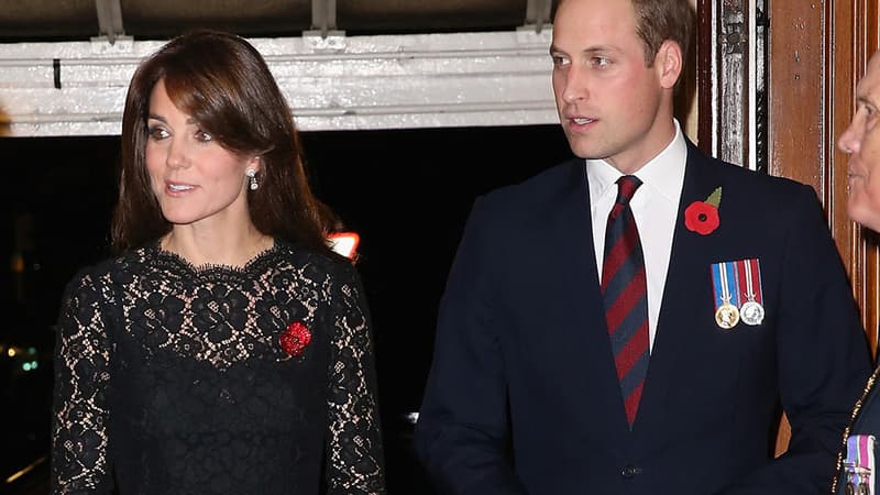 Kate et William , le 7 novembre 2015.