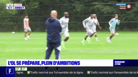 L'Olympique Lyonnais se prépare, pleins d'ambitions