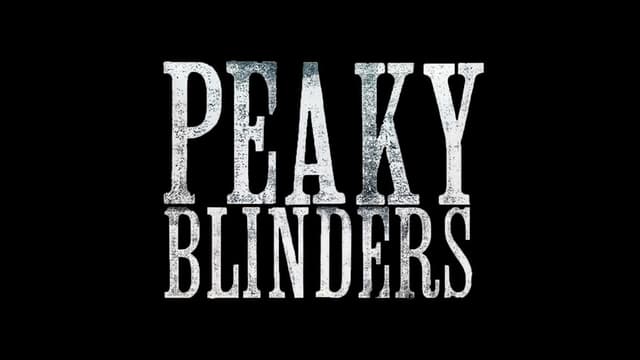 Affiche de la série "Peaky Blinders"