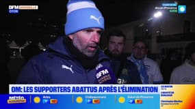 Coupe de France: l'amertume des supporters de l'OM après l'élimination aux tirs au but contre Lille