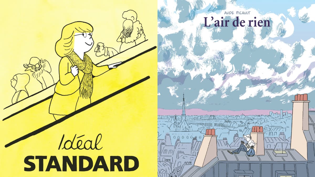 Couvertures de deux albums d'Aude Picault