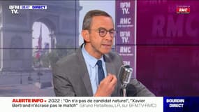 Présidentielle 2022: pour Bruno Retailleau, Jean-Luc Mélenchon "s'est disqualifié"