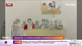 Féminicide: la voisine raconte le courage de Julie Douib