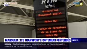 Marseille: les usagers marseillais agacés par la grève de la RTM ce vendredi