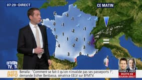 La météo pour ce lundi 21 janvier 2019