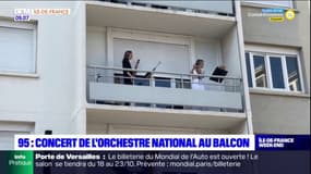 Val-d'Oise: concert de l'orchestre national au balcon