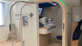 La première cabine de consultation en ophtalmologie est normande.