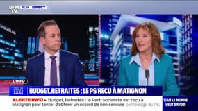 Budget, retraites : le PS reçu à Matignon - 12/01