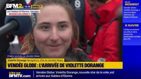 "C'était incroyable": Violette Dorange, 25e du Vendée Globe, s'exprime après son tour du monde
