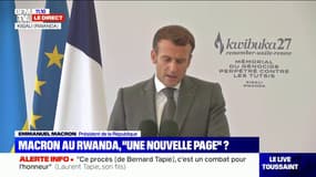 Emmanuel Macron au Rwanda: "Ces paroles disent une tragédie qui porte un nom: génocide"