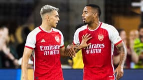 Gabriel Jesus avec Arsenal en amical, le 26 juillet 2023