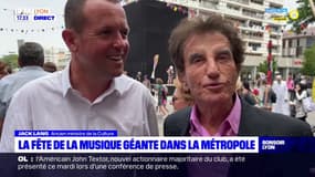 Villeurbanne: Jack Lang célèbre la Fête de la musique, qu'il a créée il y a 40 ans