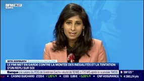 Gita Gopinath (Économiste en chef du FMI): "Quand la reprise sera là, les États devront s'assurer de la redistribution des richesses"