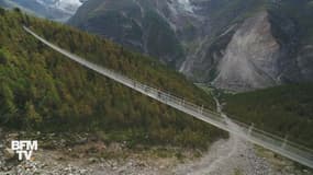 Ce pont suspendu suisse est le plus long du monde