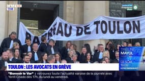 Var: les avocats du barreau de Toulon en grève pour dénoncer le manque de magistrats