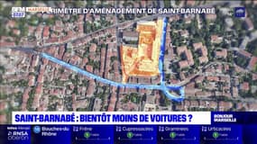 Marseille: bientôt moins de voitures à Saint-Barnabé?