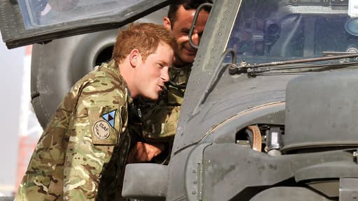 Le prince Harry en Afghanistan