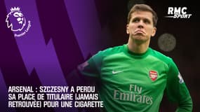 Arsenal : Szczesny a perdu sa place de titulaire (jamais retrouvée) pour une cigarette
