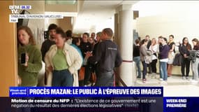 "Je pensais tenir le coup mais c'est impossible": au procès des viols de Mazan, l'effroi du public face à la diffusion des vidéos