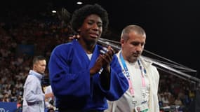 Marie-Eve Gahié lors des Jeux olympiques de Paris le 31/07/2024