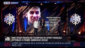 Pierre-Ambroise Bosse élu Champion du Sport Français de l'année 2017 aux RMC Sport Awards !