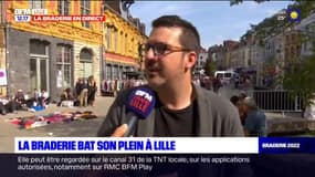 "C'est un peu notre coupe du Monde de football": la Braderie de Lille bat son plein