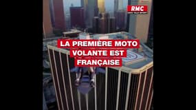 La première moto volante est française