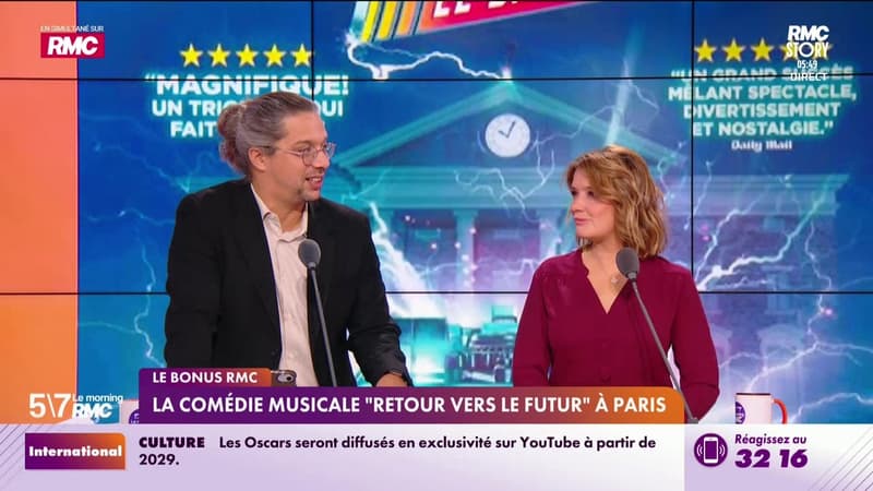 Le bonus RMC : La comédie musicale "Retour vers le futur" à Paris - 18/12