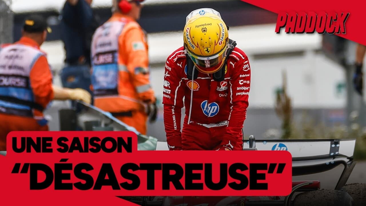 F1 : "Il n'y est plus", Hamilton "en fin de carrière"