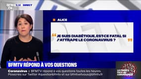Je suis diabétique, est-ce fatal si j'attrape le coronavirus? BFMTV répond à vos questions