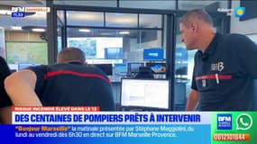 Bouches-du-Rhône: des centaines de pompiers prêts à intervenir face aux risques d'incendie