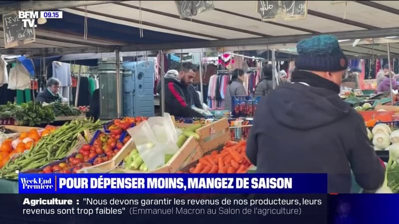 Les légumes de saison moins touchés par l'inflation