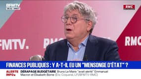 Pour Éric Coquerel (LFI), ignorer la lettre de Bruno Le Maire sur l'état des finances publiques est "une omission d'État"