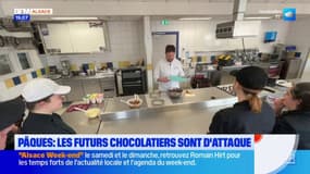 A quelques semaines de Pâques, zoom sur la formation des futurs chocolatiers à Haguenau